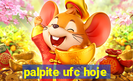 palpite ufc hoje